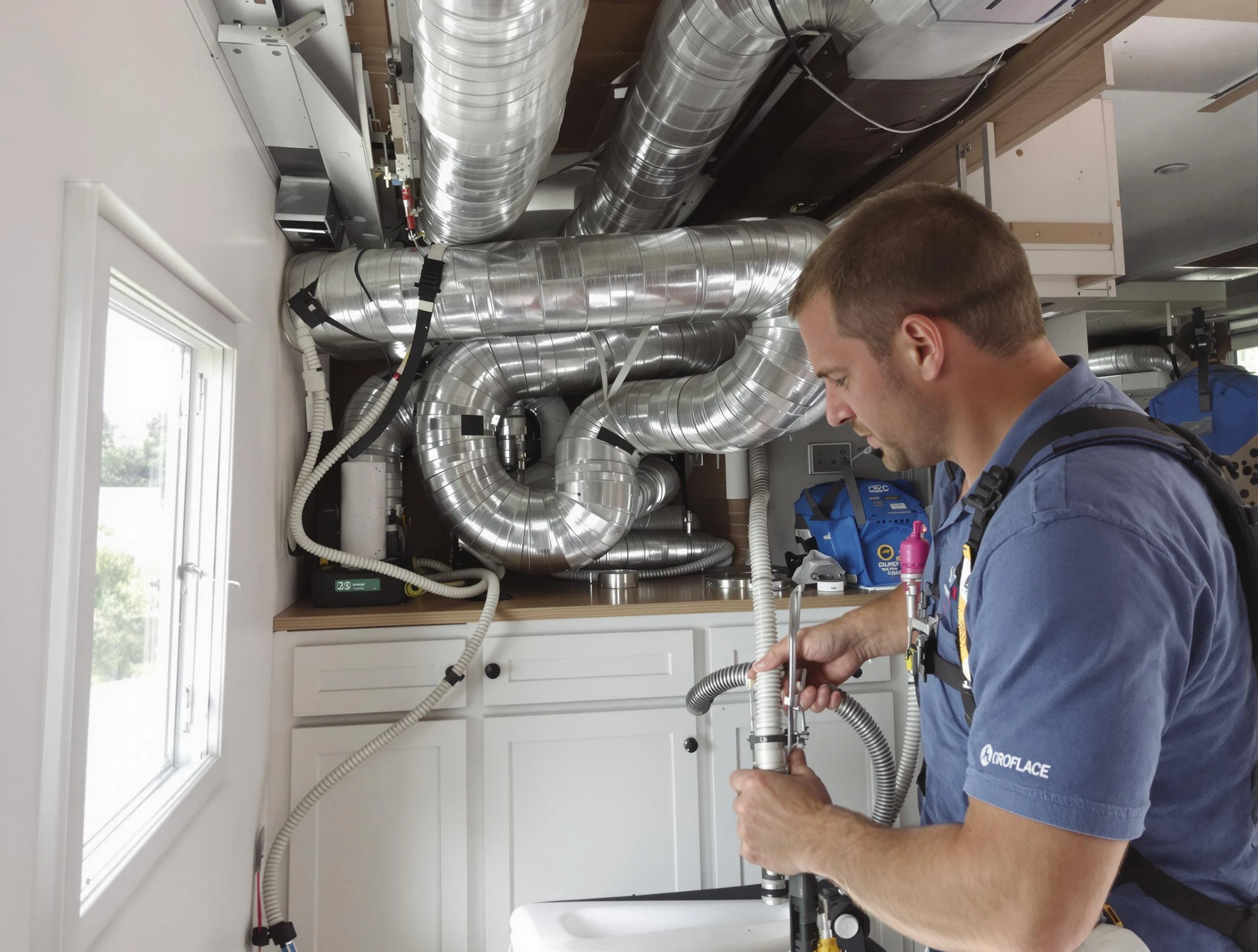Mobile Home Air Duct Cleaning in Midway