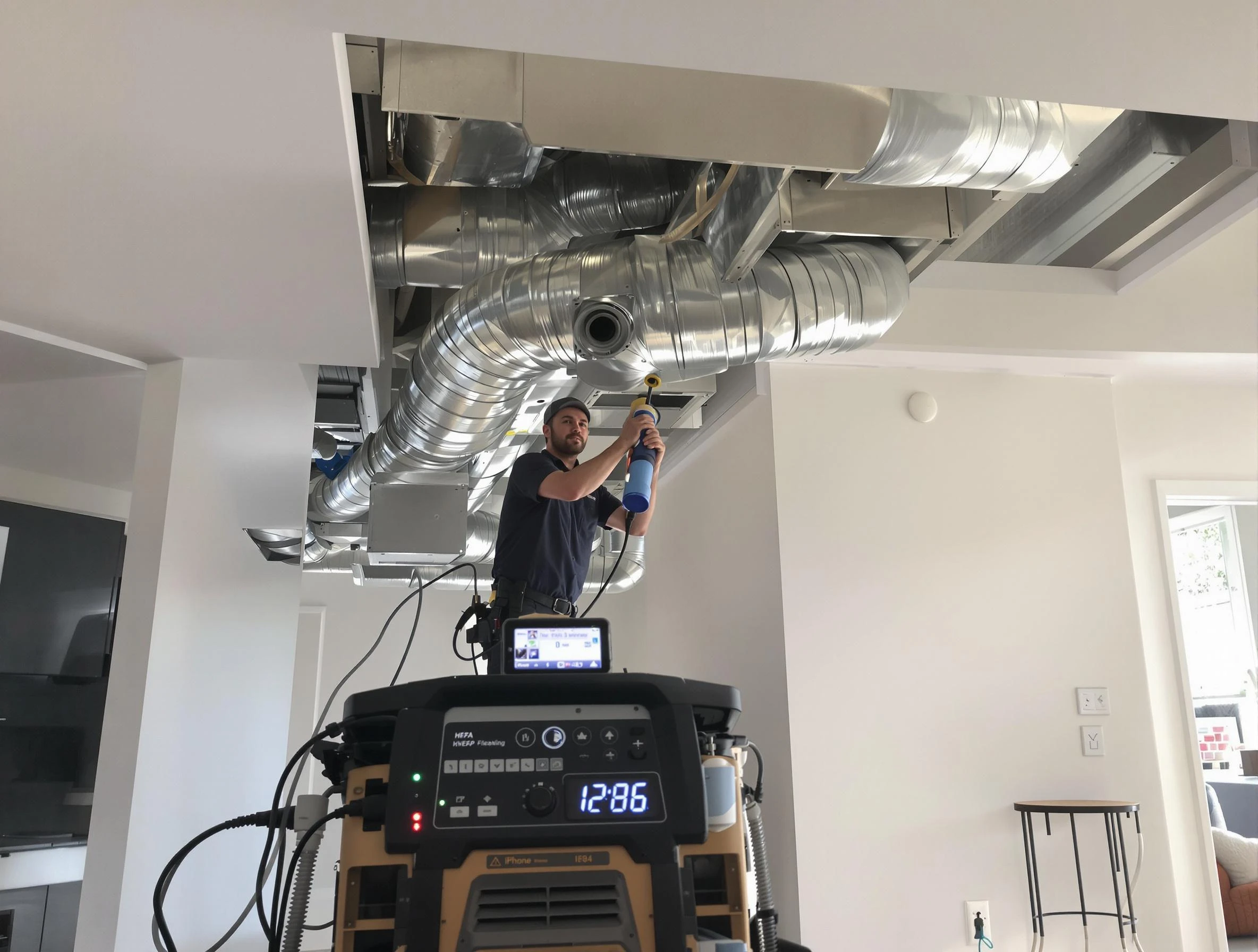 Advanced pure air duct cleaning by Midway Air Duct Cleaning in Midway